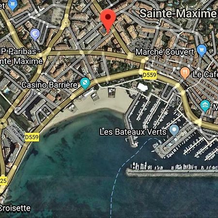 Perle Rare A 250M De La Plage ! Climatise Avec Parking, Balcon & Wifi Sainte-Maxime Ngoại thất bức ảnh